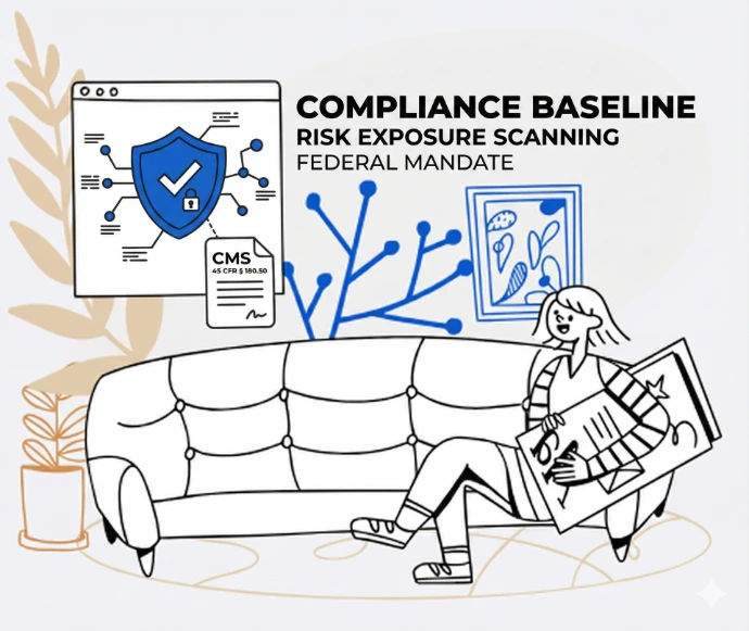 Healthcare facility compliance risk assessment and remediation